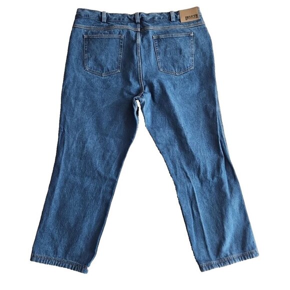 Duluth Trading Co. Jeans Men's 42 X 30 Medium Wash 85058 Heavy Duty Denim - Picture 2 of 16